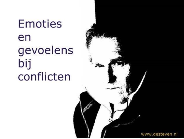 Emoties en gevoelens bij conflicten